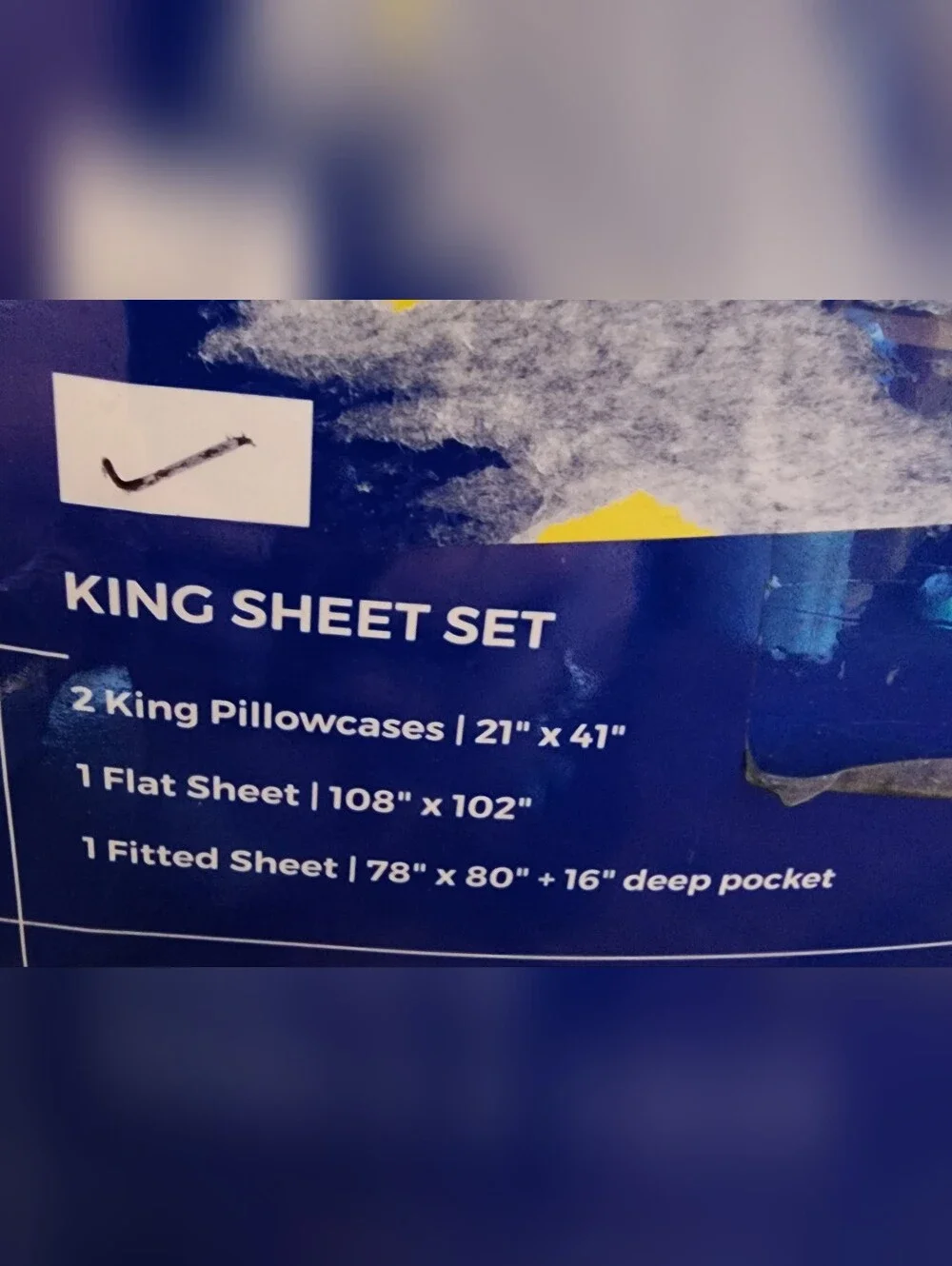 Egyptian Cotton Sheets King Size - 1000 Series High Thread Count Cotton
